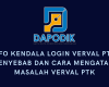 Info Kendala Login Verval PTK: Penyebab dan Cara Mengatasi Masalah Verval PTK