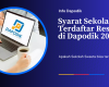 Syarat Sekolah Terdaftar Resmi di Dapodik 2026