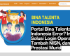 Portal Bina Talenta Indonesia Error? Ini Solusi Login Operator, Tambah NISN, dan Prestasi Murid