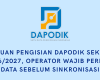 Panduan Pengisian Dapodik Sekolah 2026/2027, Operator Wajib Periksa Data Sebelum Sinkronisasi