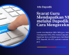 Syarat Guru Mendapatkan NRG melalui Dapodik dan Cara Mengeceknya