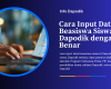 Cara Input Data Beasiswa Siswa di Dapodik dengan Benar