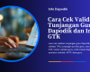 Cara Cek Validasi Tunjangan Guru di Dapodik dan Info GTK
