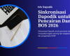 Sinkronisasi Dapodik untuk Pencairan Dana BOS 2026