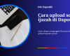 Cara upload scan ijazah di Dapodik