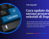 Cara update data sarana prasarana sekolah di Dapodik