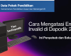 Cara Mengatasi Email Invalid di Dapodik 2026, Ini Penyebab dan Solusinya