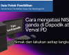 Cara mengatasi NISN ganda di Dapodik atau Verval PD