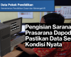 Pengisian Sarana dan Prasarana Dapodik, Pastikan Data Sesuai Kondisi Nyata